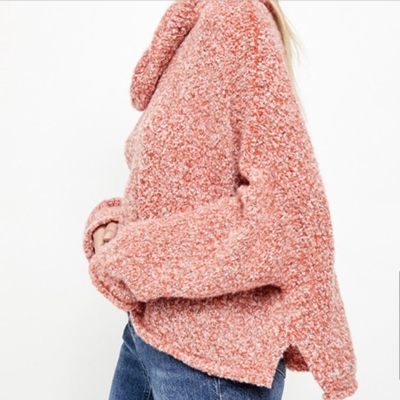 NWT FREE PEOPLE BF COZY COWL SLOUCHY SWEATER Z30-1 - Picture 5 of 12